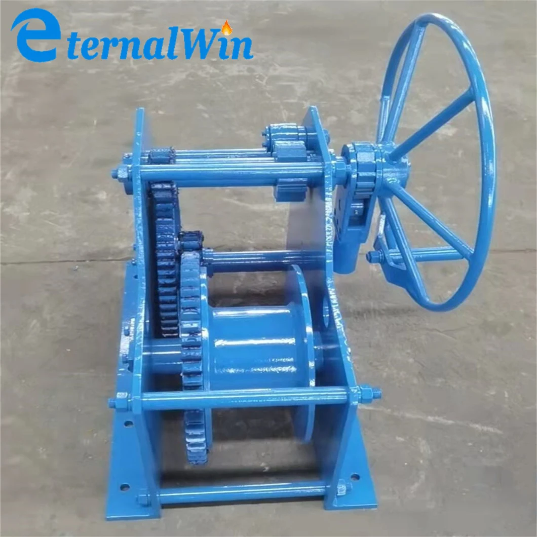 400kn Manual Winch Small Trailer Hand Winch 5ton Lifting Hand Winch for Sale