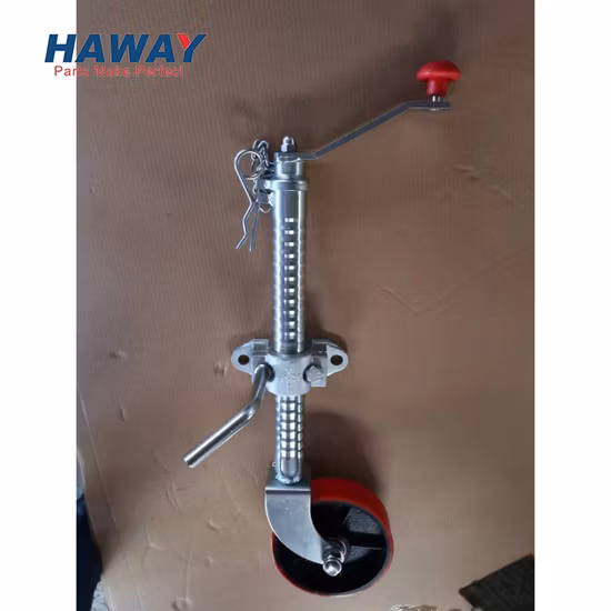 Prezzo competitivo OEM del fantino a ruota singola con cric per rimorchio