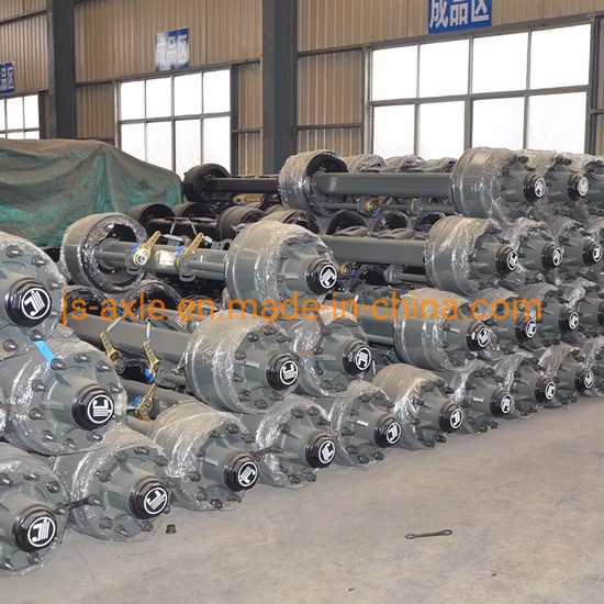 Assale a tamburo freno esterno da 16 t per parti del rimorchio